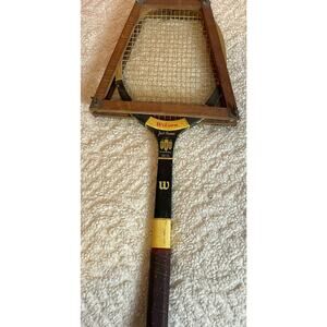 Vintage Wilson Jack Kramer Speed Flex Strata-Bow Pro Model 4 1/2” USA